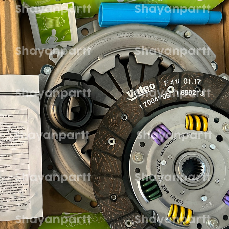 دیسک و صفحه پژو 405 والئوسبز اصلی Valeo