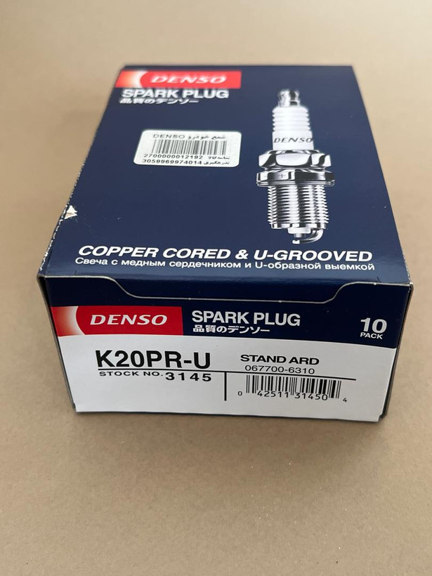 شمع دنسو پایه کوتاه تک پلاتین k20